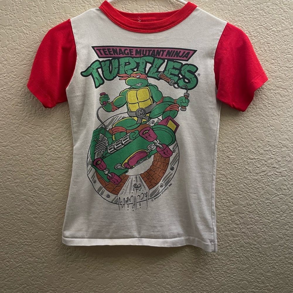 Teenage Mutant Ninja Turtle Ringer Shirt